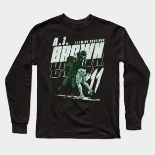 A.J. Brown Philadelphia Covered TD Long Sleeve T-Shirt